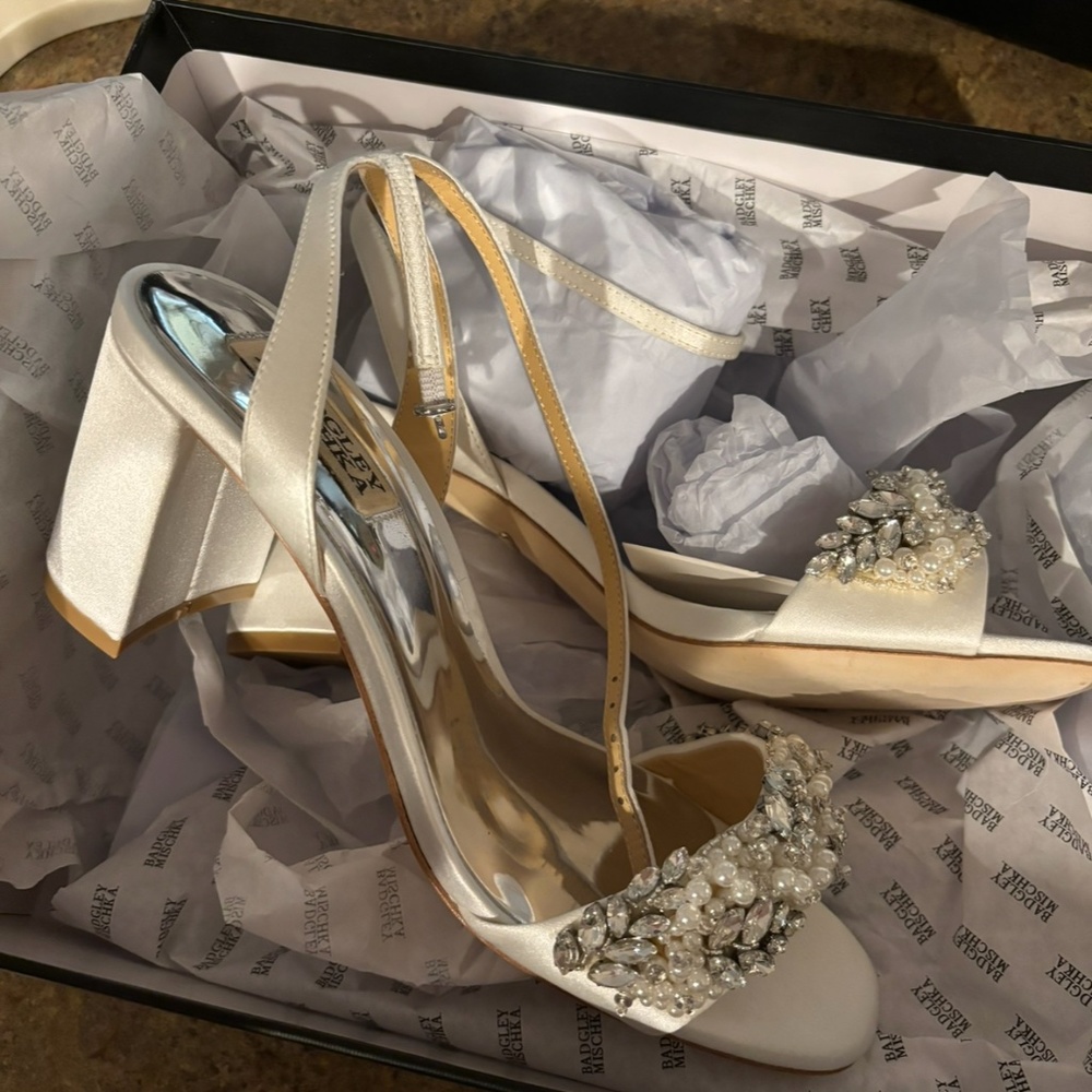Badgley Mischka Wedding Heels